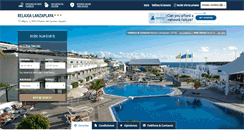 Desktop Screenshot of lanzaplayalanzarote.com