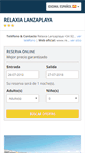 Mobile Screenshot of lanzaplayalanzarote.com
